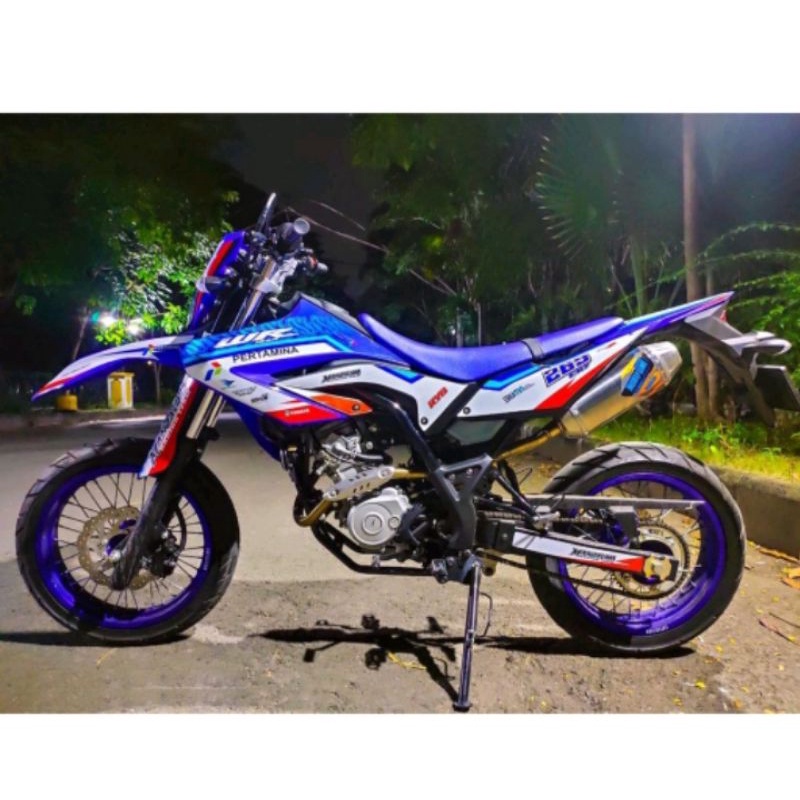 Decal stiker Yamaha wr155 full BODY,VARIATION COSTUM STIKER MANDALIKA RACING