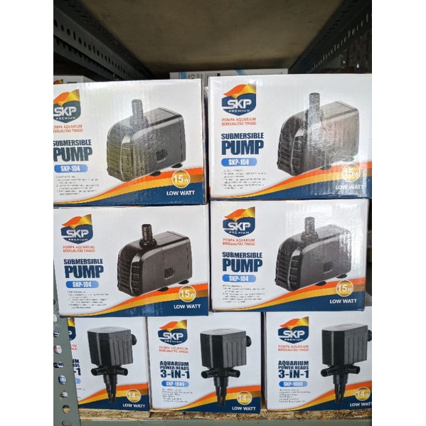 Pompa Celup Submersible Aquarium Kolam SKP Premium SKP 104 Pompa Murah