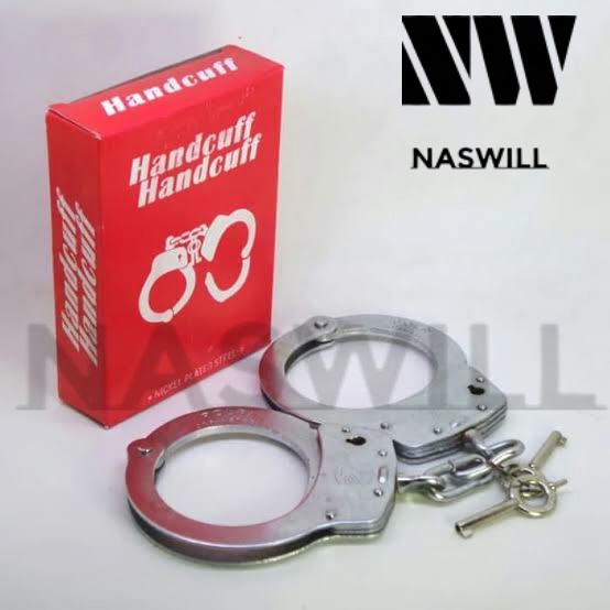 Jual HANDCUFF STAINLESS STELL / POLRI POLISI SECURITY
