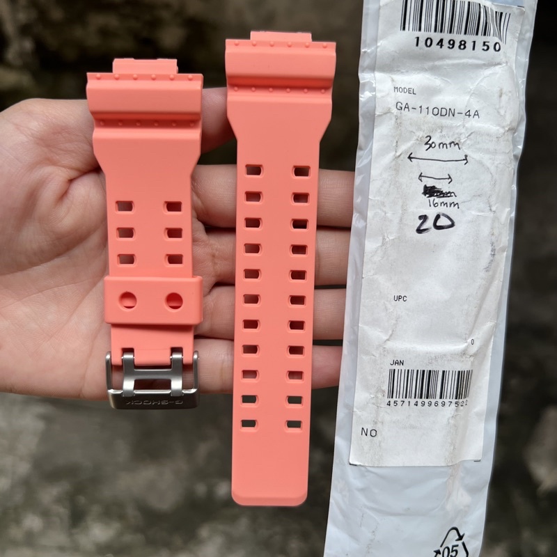 Strap tali jam tangan casio g-shock original GA-110DN 4A band GA 110DN