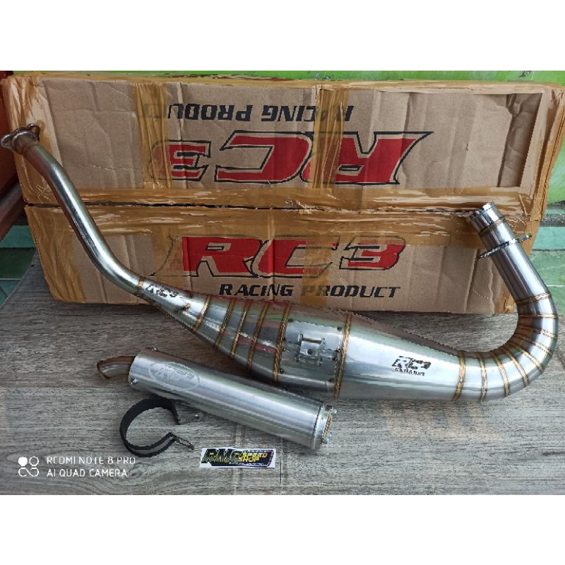 Knalpot Rc3 ninja r ninja ss ninja rr cobra big volume original 100%