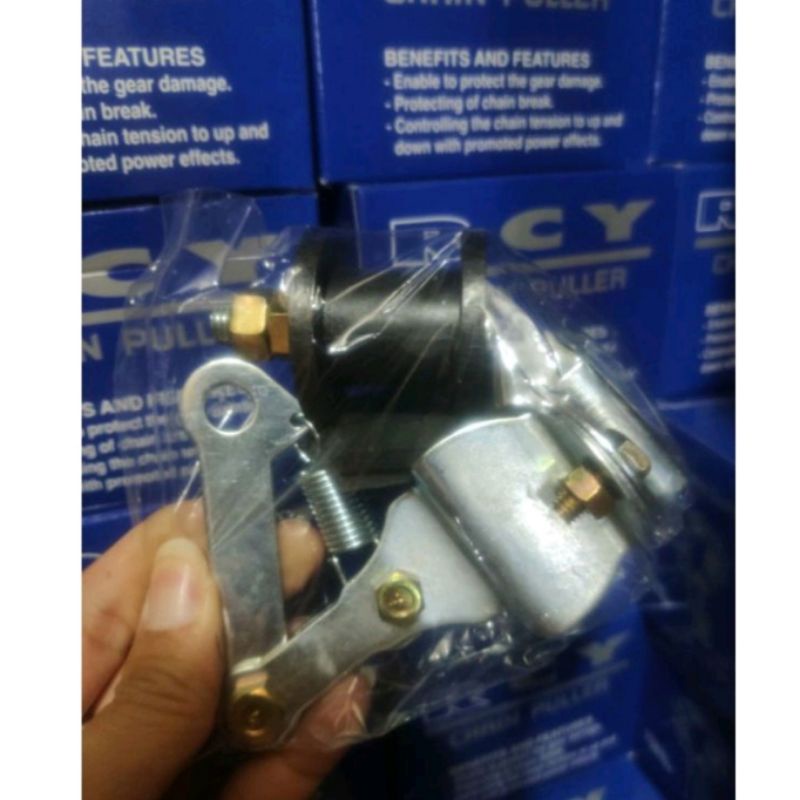 Stabilizer Penahan Lantai Tensioner Sepeda Motor Silver Series Universal