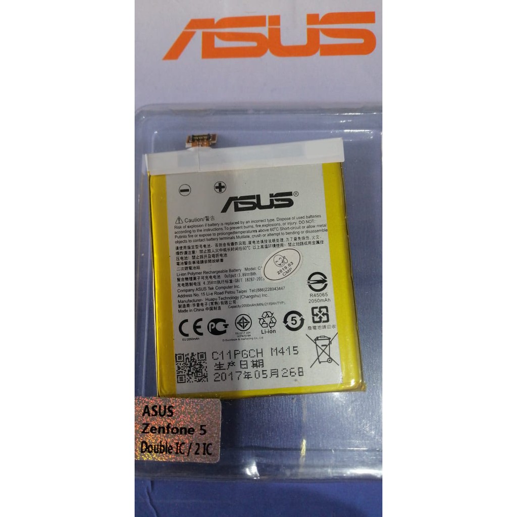 Baterai Asus Zenfone 5 - 5 Inch A500CG T00f Original Batre Batrai Battery Zenphone