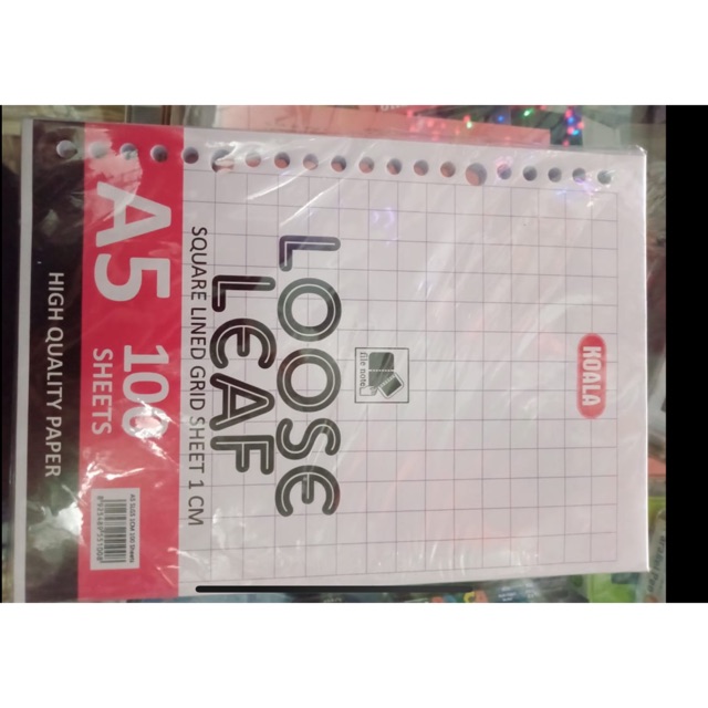 

Isi looselead kotak grid 1 cm isi 100 lembar a5