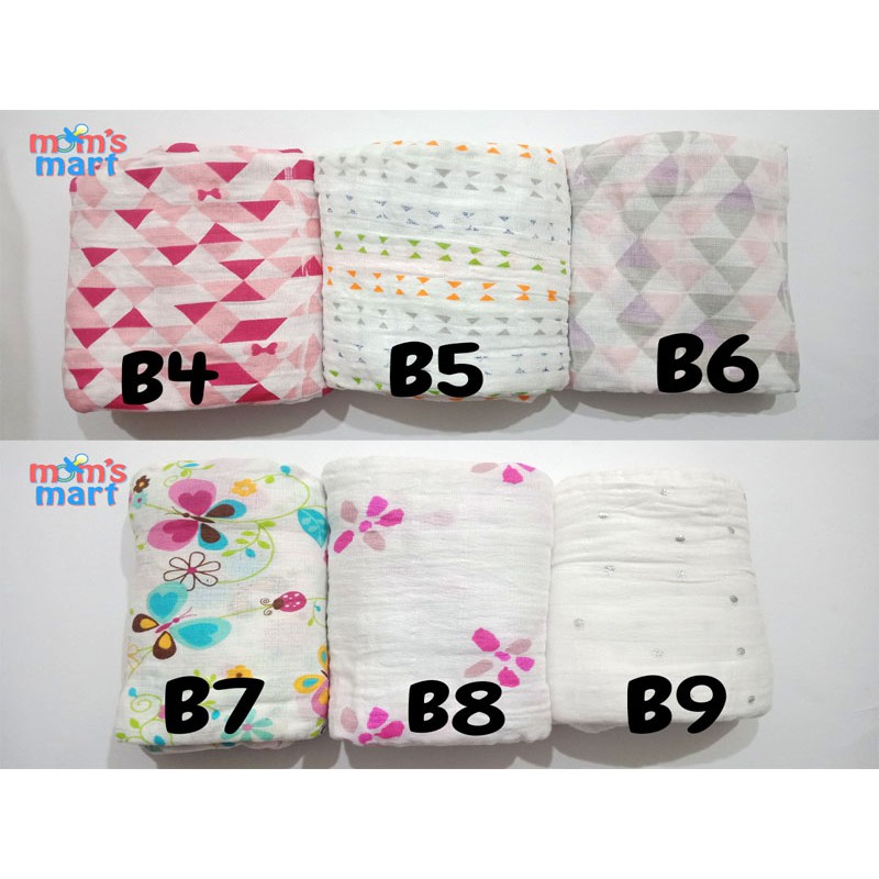 BEDONG MUSLIN SWADDLE MULTI-USE BLANKET