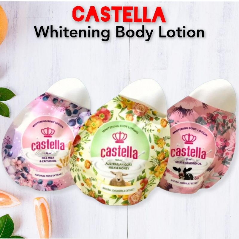 CASTELLA WHITENING BODY LOTION