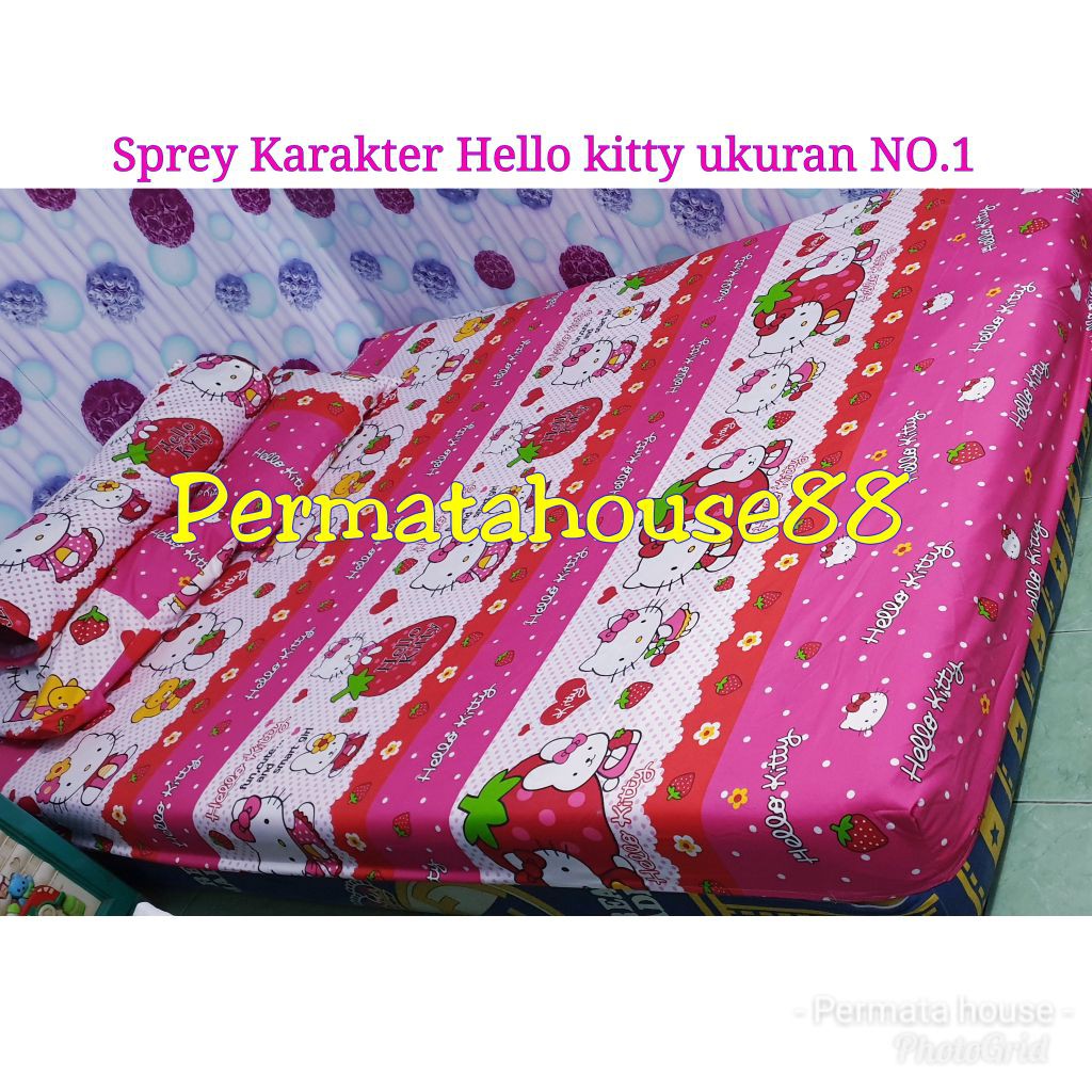 Sprey Home made / Sprei Karakter Anak ukuran 180 x 200 cm