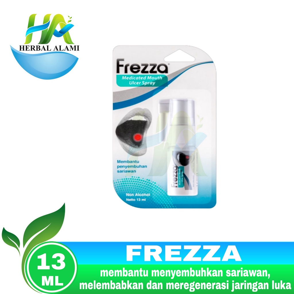 Frezza Medicated Mouth Ulcer Spray - Spray Mulut Penghilang Sariawan