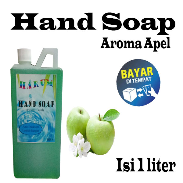 hand soap aroma apel isi 1 liter