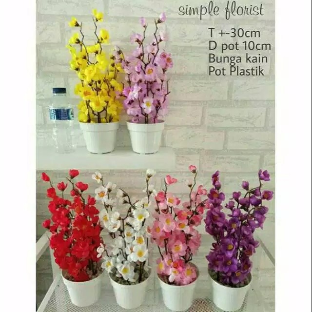 Sakura Pot Plastik D 10cm