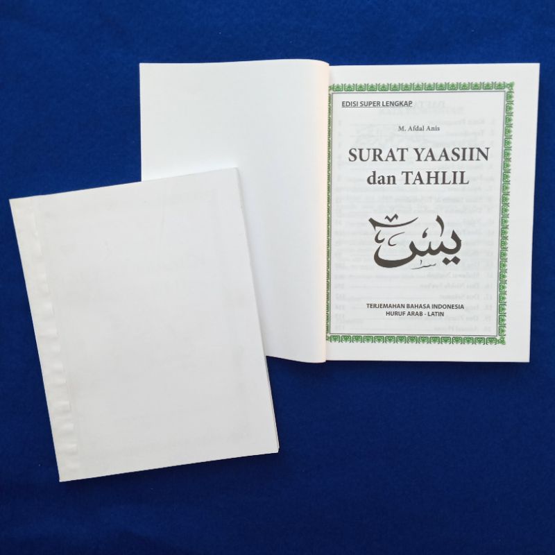 Buku Yasin (Isi 128 halaman)
