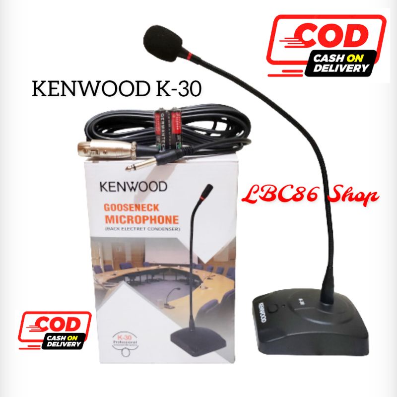 mic podium meja mimbar KENWOOD K-30 mikrofon mimbar meja podium