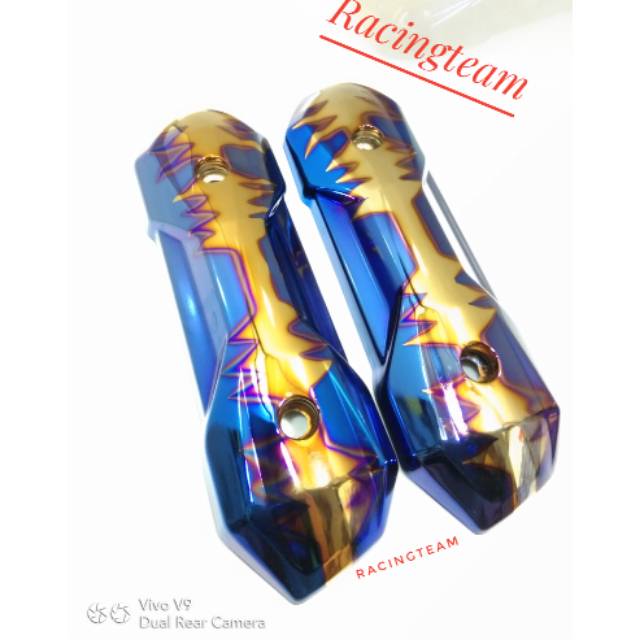Tameng knalpot zoomer thailand - tutup knalpot zoomer - cover knalpot zoomer ori KOU thailand