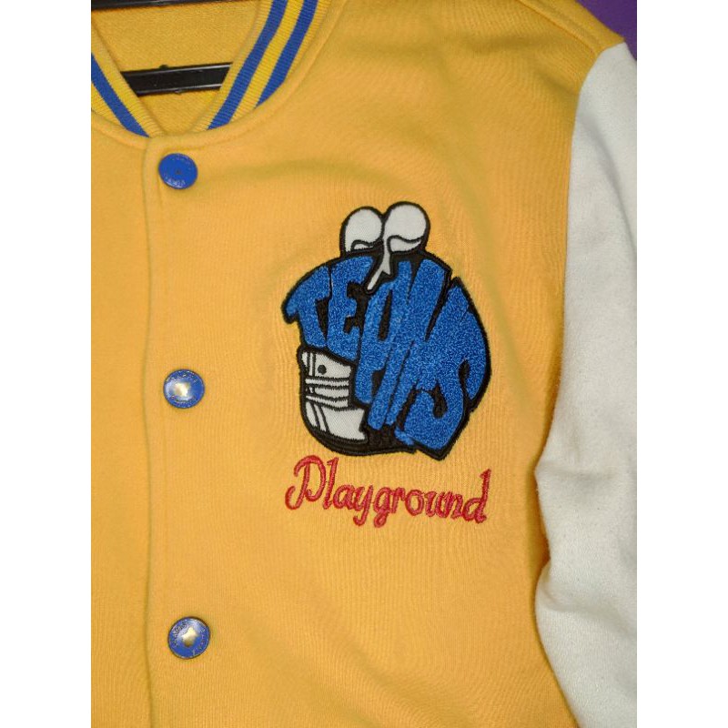 Jacket Varsity Polham Yellow