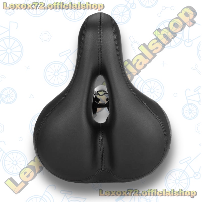 TaffSPORT Sadel Sepeda Shock Absorber Big Butt - NE1017 - Black