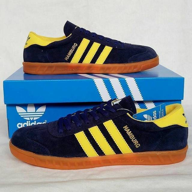 Sepatu cowok casual ADIDAS HAMBURG