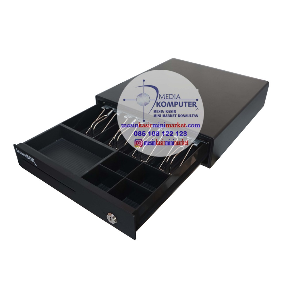 

CASH DRAWER SECURE BOX SECURE BOX MK-330 BLACK