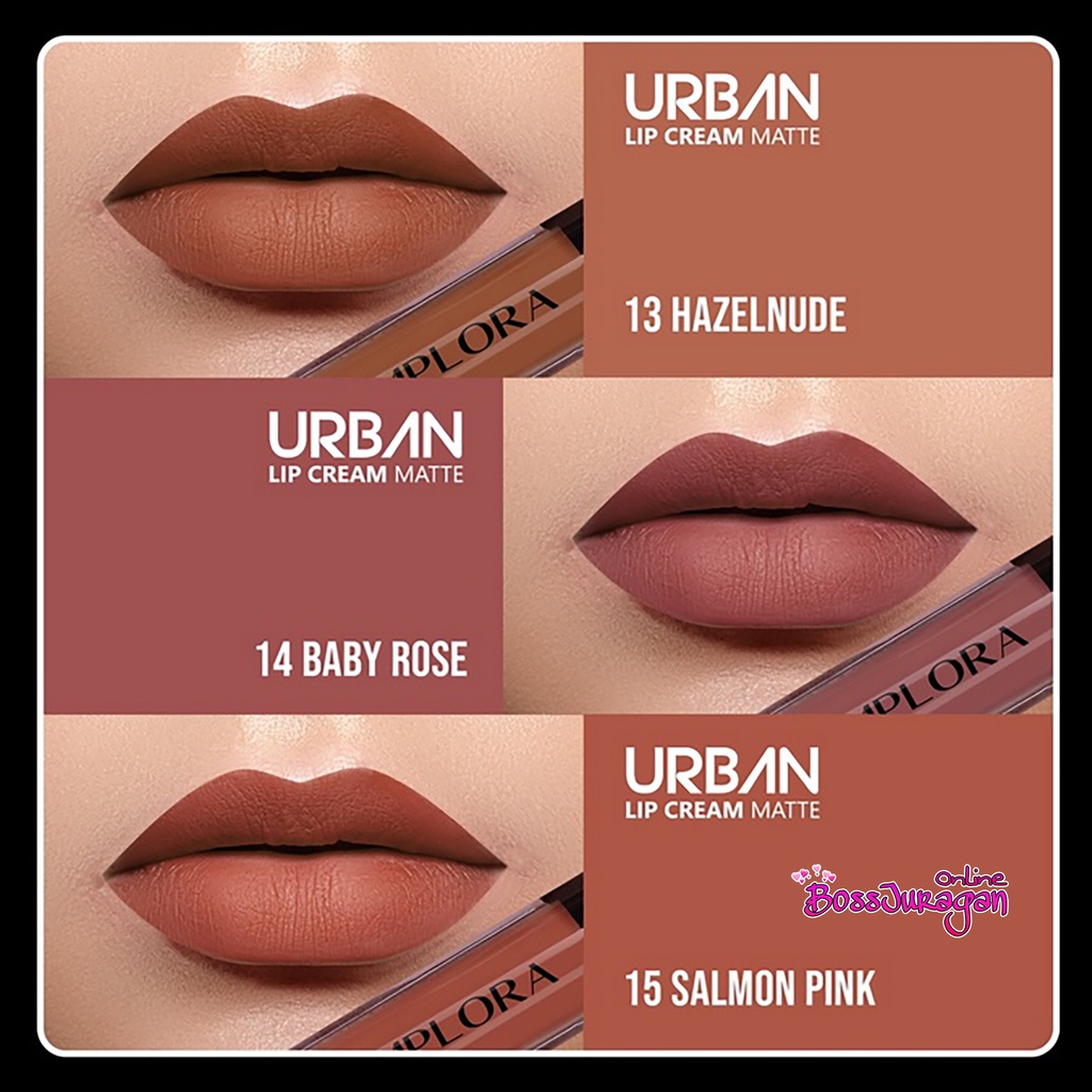 (BOSS) IMPLORA LIPCREAM MATTE - Implora Urban Lip cream (ready seri 1-20)