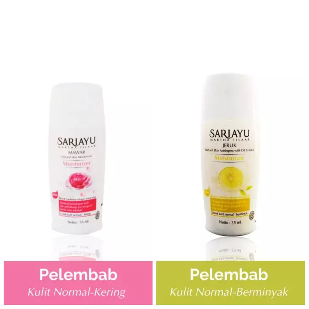 Sariayu Moisturizer/ Pelembab Mawar&amp;Jeruk 35ml