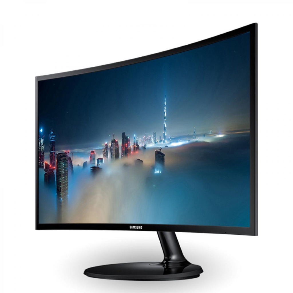 LED Monitor Samsung Curved 24 inch 60Hz Full HD 1920x1080p LC24F39FHEXXD Garansi 1 Tahun