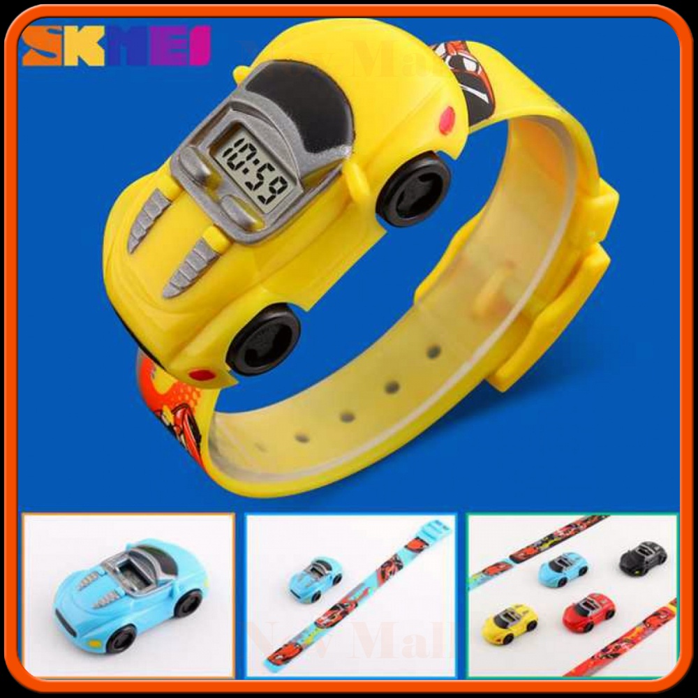 SKMEI Jam Tangan LED Anak - Anak Bentuk Mobil - DG1241