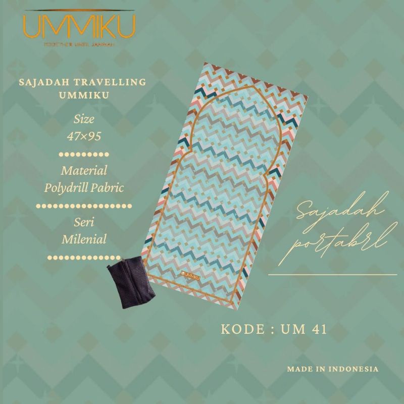 Sajadah Travel  UMMIKU || Sajadah Travelling Kekinian Milenial Series