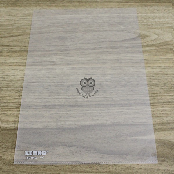 

Map F4 Transparan Clear Sleeves KENKO bentuk L