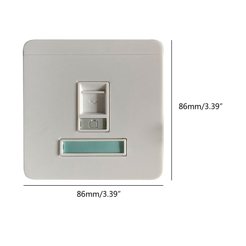 Panel Soket Komputer Tipe VIVI 86kabel CAT5E Module RJ45 Stopkontak Antarmuka