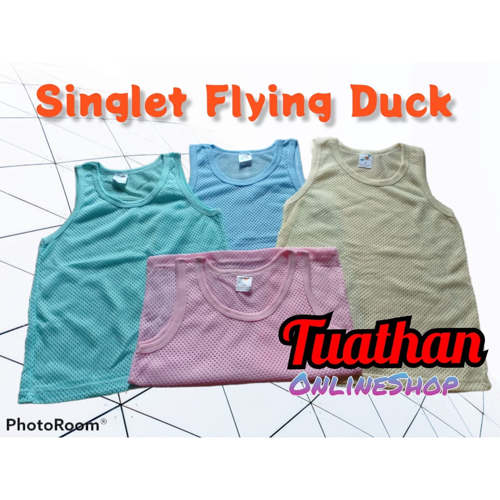 Singlet Jala Anak FLYING DUCK impor dr Singapura