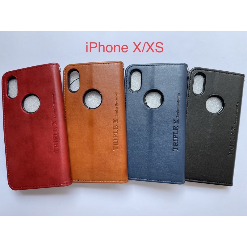 Leather Wallet Flip New Iphone X