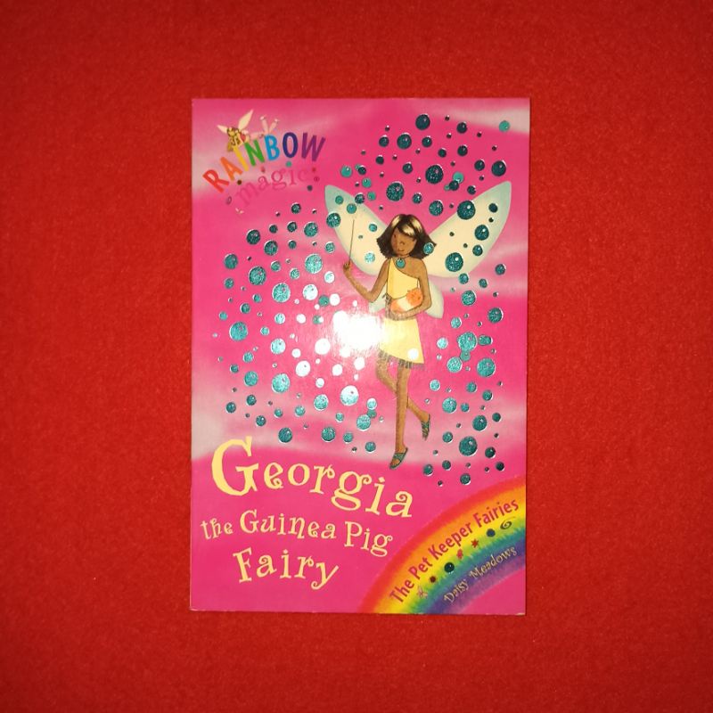 novel import bahasa Inggris rainbow magic Georgia the guinea pig fairy