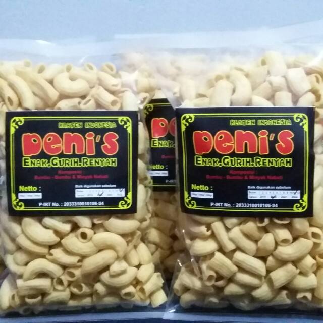 

Makaroni Keju Pedas 250gr. Kejunya tetap mendominasi. Bukan keju abal2.
