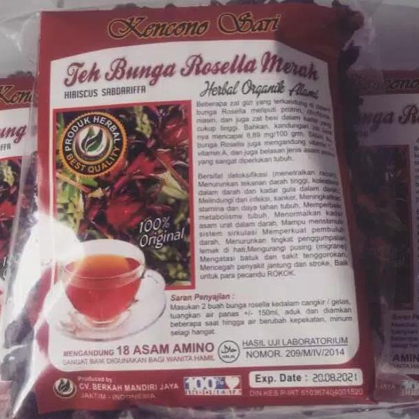 

[[BISA COD]] Teh Seduh Bunga Rosella Merah Herbal Organik Alami STOK TERBATAS Kode 966