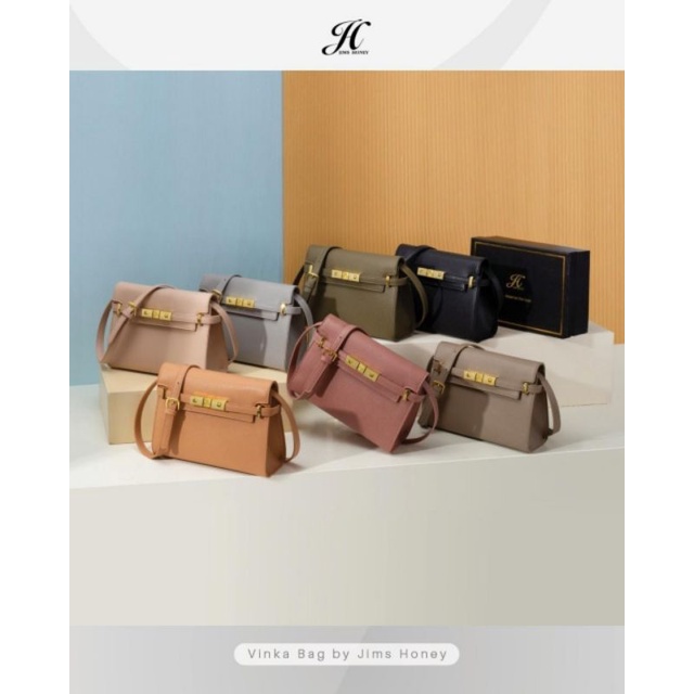 PROMO JIMS HONEY TAS SELEMPANG WANITA CANTIK STYLISH (FREE BOX EKSLUSIF)