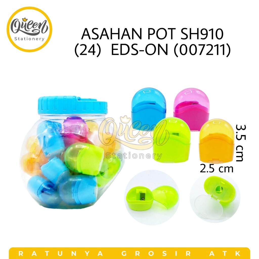 

1 POT (24 PCS) ASAHAN POT SH910 EDS-ON / RAUTAN PENSIL / OROTAN (007211)