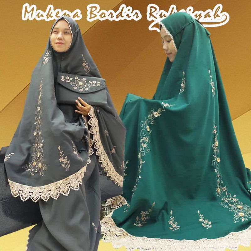 Mukena / Mukena Dewasa / Mukena Bordir Timbul