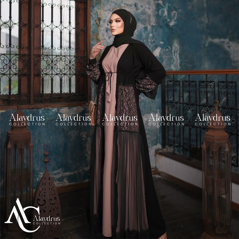 Baju Muslim Abaya Bordir Gamis Arab Saudi Bordir Zephy Turki 10 Umroh Dubai Turkey India