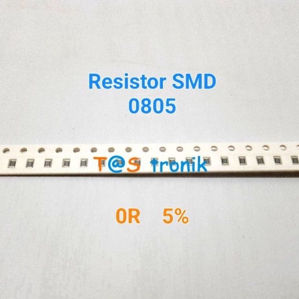 10PCS Resistor SMD 0 Ohm Resistor 0805 0R SMD 0805 jumper resistor