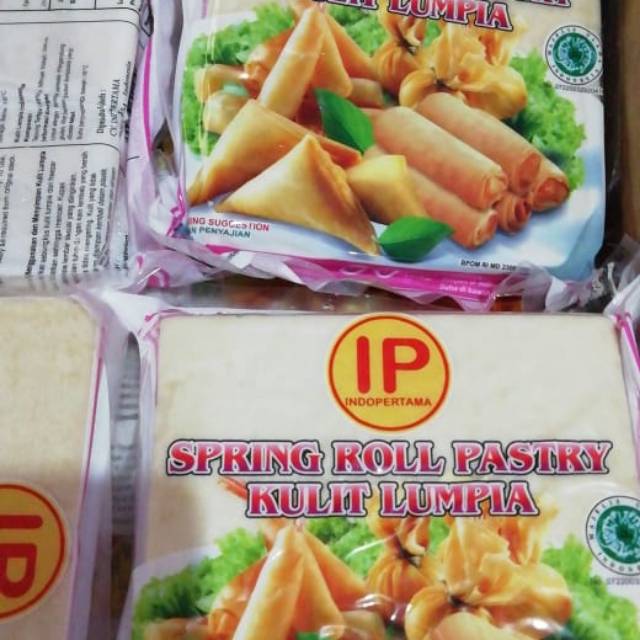 

Kulit lumpia uk. Kecil isi 50 lbt