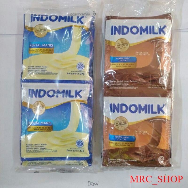 

indomilk susu sachet kental manis 6×37gr