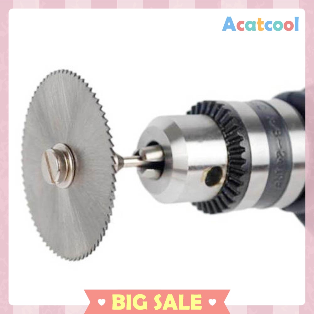 10pcs Woodworking Round Saw Blades Wood Polishing Disc Rotary Cutting Tool