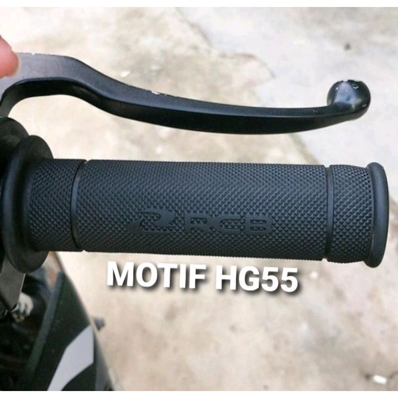 HanGrip RCB hitam model HG55/HG66 Universal motor Ninja vixion R15 R25 cb150 gsx mio beat vario nmax dll