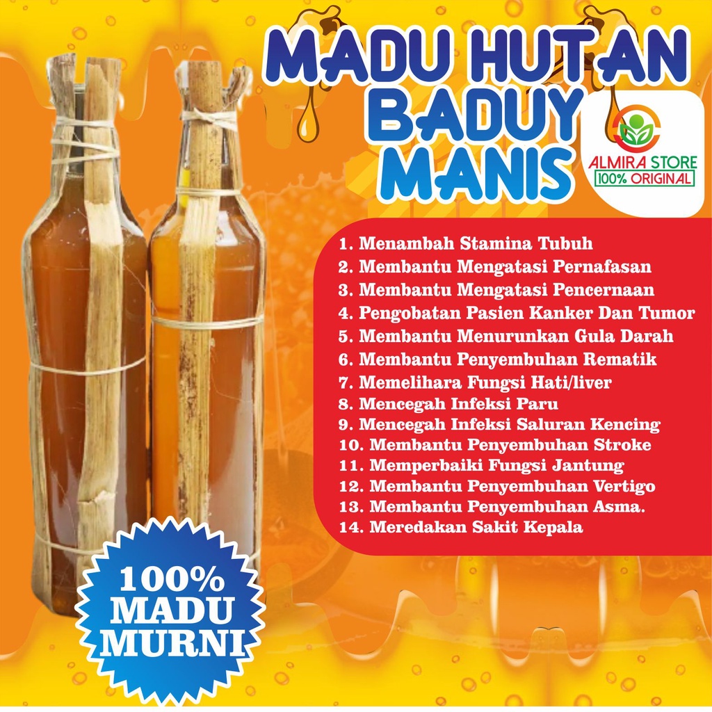 

Madu Murni Odeng Asli Hutan Baduy | Madu Baduy 100% Murni Original