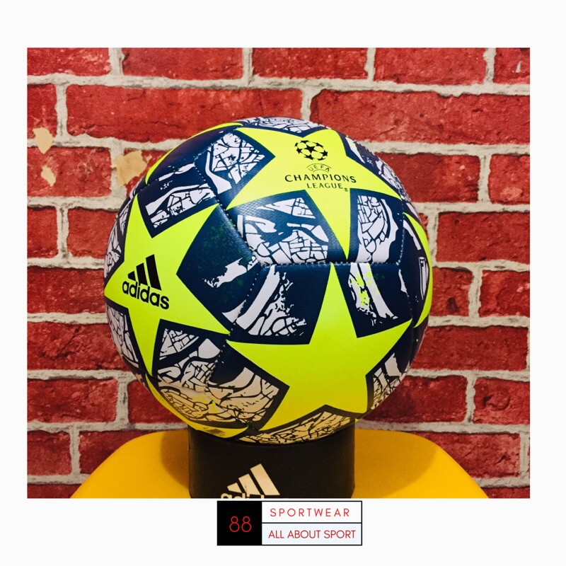 BOLA SEPAK ADIDAS UCL MATCH BALL REPLICA UKURAN YELLOW