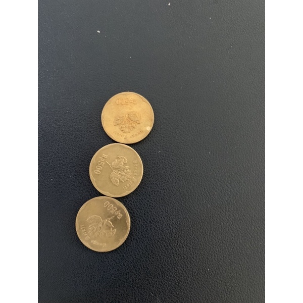 koin 500 rupiah tahun 1991