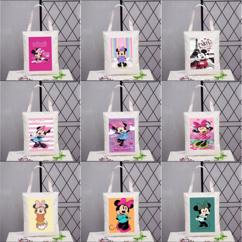 TAS TOTEBAG WANITA TOTE CUSTOM (PAKAI PEREKAT/VELCRO) PART 6