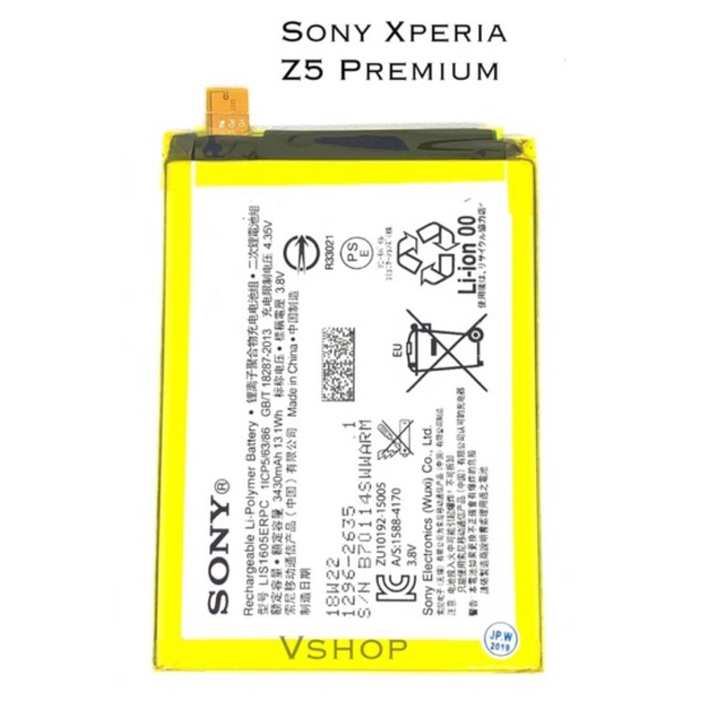 BATERAI BATTERY BATRE FOR SONY XPERIA Z5 PREMIUM - Z5P E6853