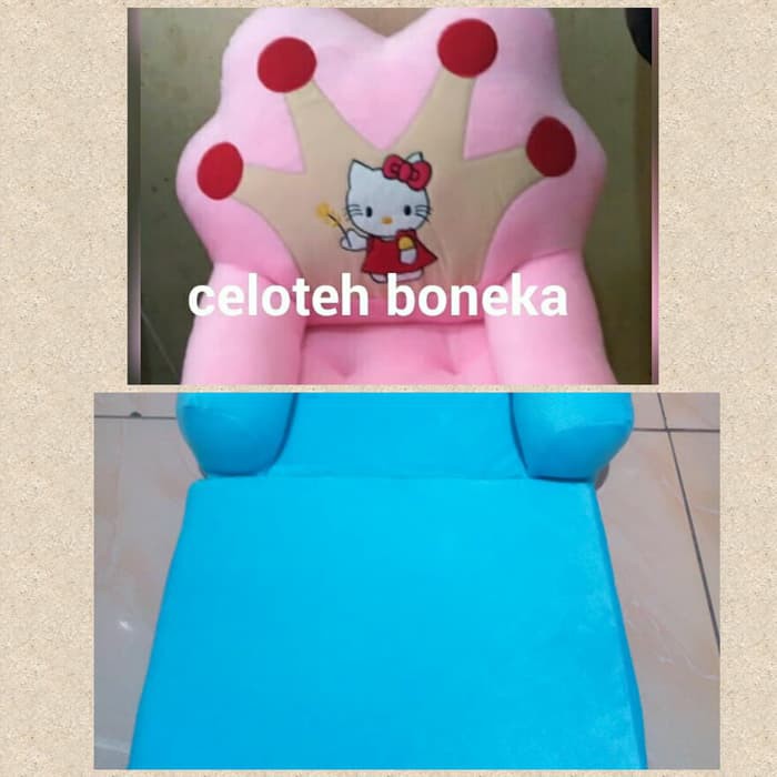 sofa anak / sofa princess lipat / sofa lipat princess