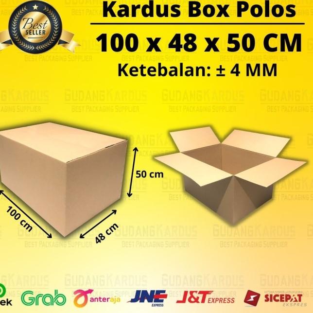 

Terlaris SFG09 Kardus Karton Box 100x48x50 CM Kotak Dus Packing Pindahan Jumbo Polos 63 Dijual Murah