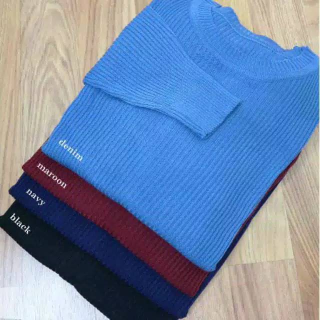 Sweater jumbo/rajut wanita